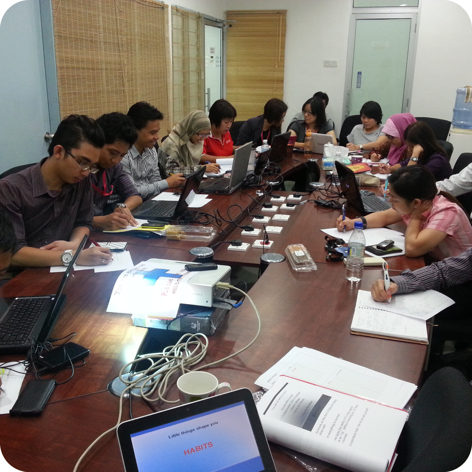 Straits Scientific training session